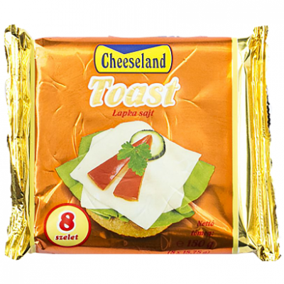 Cheeseland lapka sajt toast 150 g 