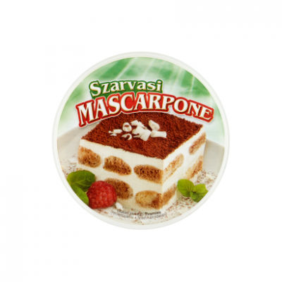 Szarvasi Mascarpone tejszínes, zsírdús, friss krémsajt 250 g