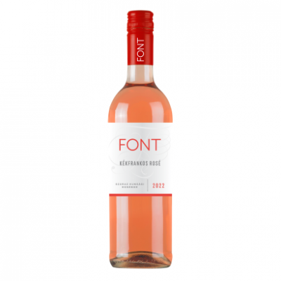 Font Kunsági Kékfrankos Rosé száraz rosébor 12% 750 ml