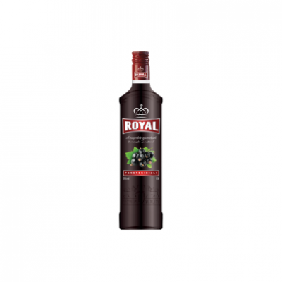 Royal feketeribizli likőr 28% 0,5 l