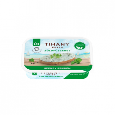 Tihany Friss zöldfűszeres szendvicskrém 120 g
