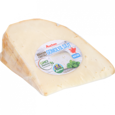 Auchan Kedvenc Gazdától az asztalig füstölt natúr gomolya sajt Ft/kg