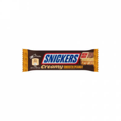 Snickers Creamy tejcsokoládé földimogyorókrémmel karamellával 2 x 18,25 g (36,5 g)