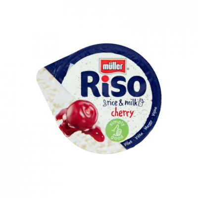 Müller Riso tejberizs desszert meggy készítménnyel 200 g