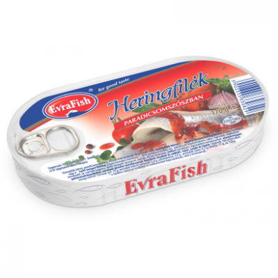 EvraFish heringfilé paradicsomos 170 g