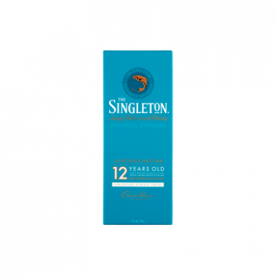 The Singleton of Dufftown 12 éves whisky papír díszdobozban 40% 0,7 l