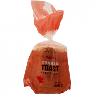 Auchan Kedvenc szeletelt Graham toast 250 g