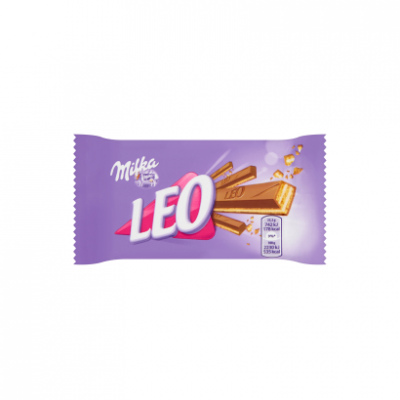 Milka Leo alpesi tejcsokoládéval bevont, lágy krémmel töltött, ropogós ostya 33,3 g