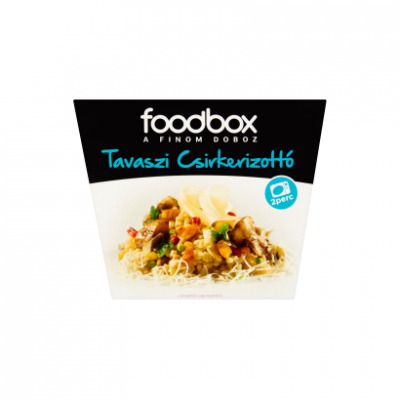 Foodbox tavaszi csirkerizottó 330 g