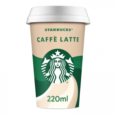 Starbucks Caffé Latte UHT félzsíros kávés tejital 220 mll