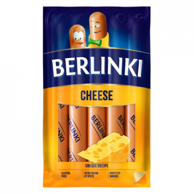 Berlinki sajtos sertés virsli 250 g