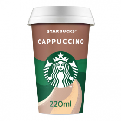 Starbucks Cappuccino félzsíros tejital 220 ml 