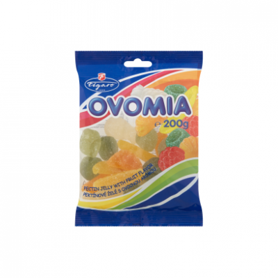 Figaro Ovomia gyümölcs ízű pektin zselé 200 g