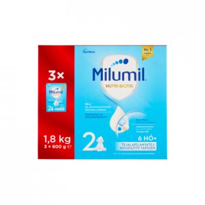 Milumil 2 tejalapú anyatej-kiegészítő tápszer 6-12 hó között 1800 g