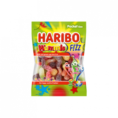 Haribo Wummis F!zz gyümölcsízű gumicukorka 100 g