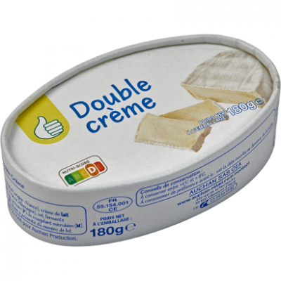 Auchan Tipp zsírdús fehér nemespenésszel érő lágy sajt 180 g