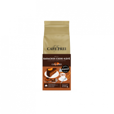 Cafe Frei sárgabarackos csokoládétorta ízű pörkölt őrölt kávékeverék 200 g