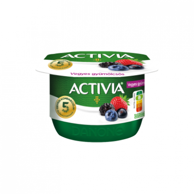 Danone Activia élőflórás vegyes gyümölcsös joghurt 125 g