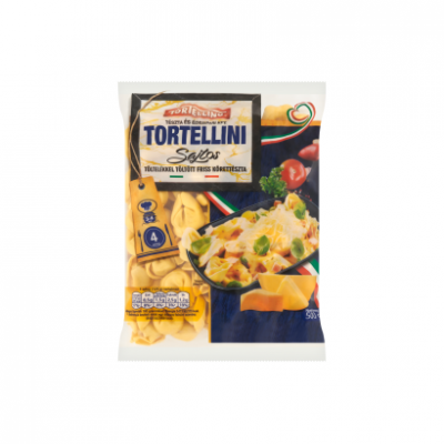 Tortellino Tortellini sajtos töltelékkel töltött friss körettészta 500 g
