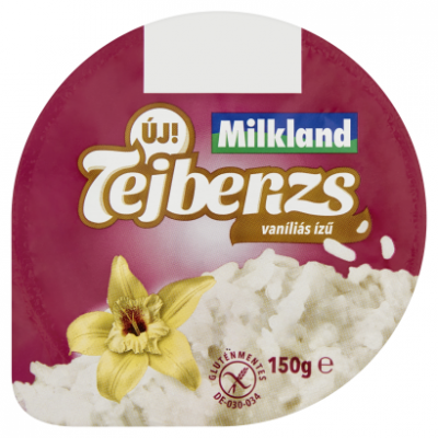 Milkland vaníliás ízű tejberizs 150 g
