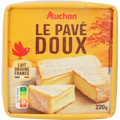 Auchan Kedvenc Le Pavé Doux sajt 220 g