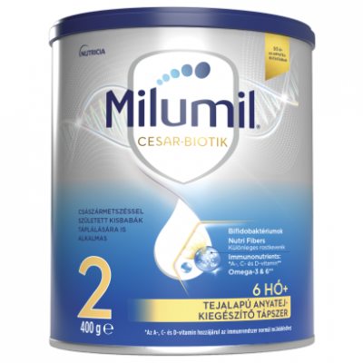 Milumil Cesar-Biotik 2 tejalapú anyatej-kiegészítő tápszer 6 hó+ 400 g