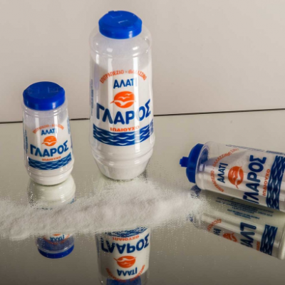 Glaros jódozott görög tengeri só szóródobozban 200 g