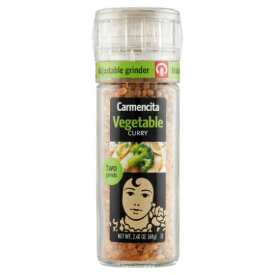 Carmencita zöldséges currys fűszerkeverék fűszermalomban 68 g