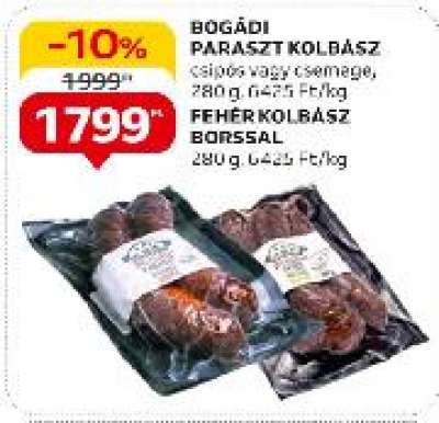 Bogádi Paraszt kolbász