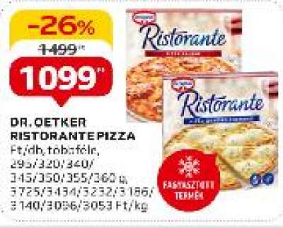 Dr. Oetker Ristorante pizza