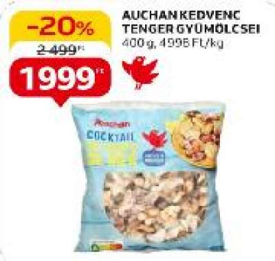 Auchan kedvenc tenger gyümölcsei