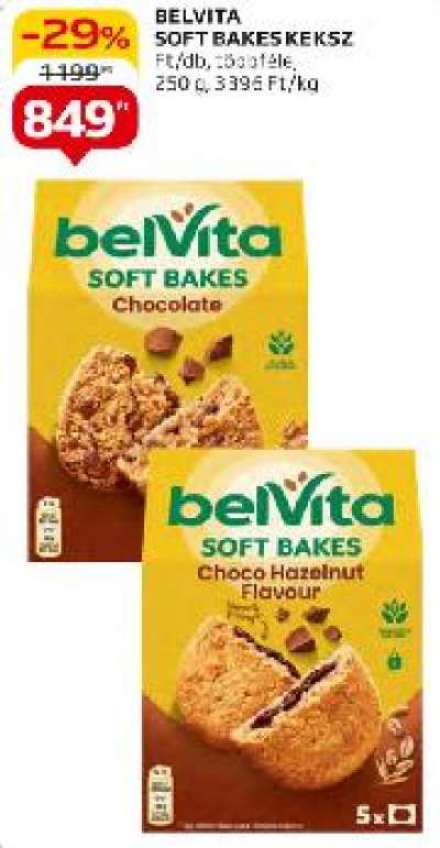 Belvita Soft bakes keksz