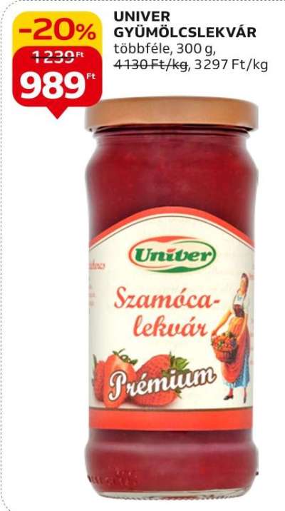 Univer Gyümölcslekvár