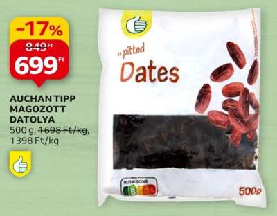 Auchan tipp magozott datolya
