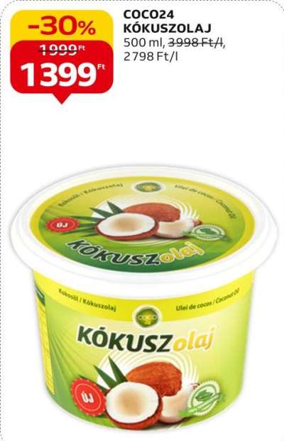 Coco24 Kókuszolaj