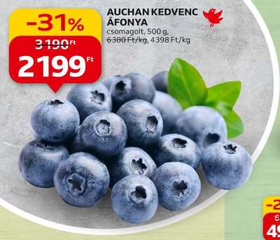 Auchan kedvenc Áfonya