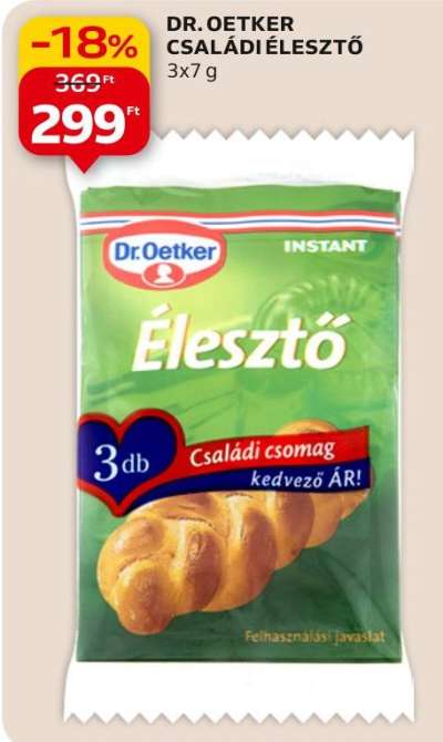 Dr. Oetker Családi élesztő