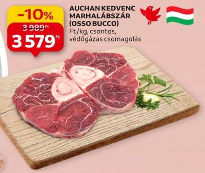 Auchan kedvenc marhalábszár (osso bucco)