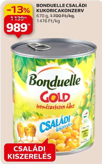 Bonduelle Családi kukoricakonzerv