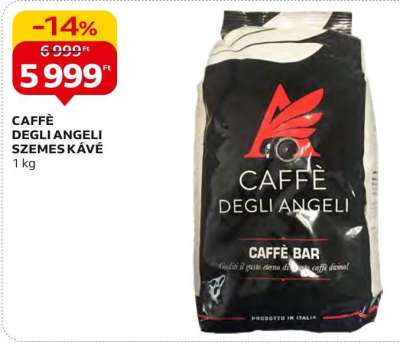 Caffè degli angeli szemes kávé