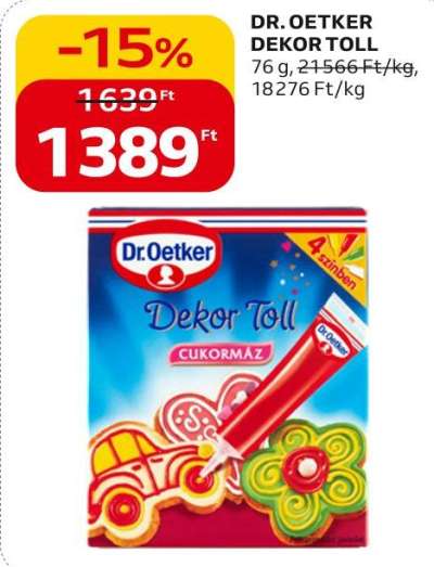 Dr. Oetker Dekor toll