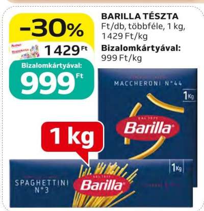 Barilla BARILLA TÉSZTA