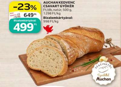 AUCHAN KEDVENC CSAVART GYÖKÉR