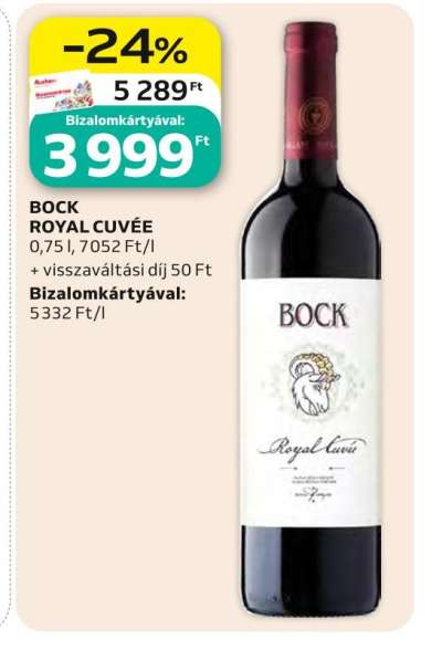 Bock BOCK ROYAL CUVÉE