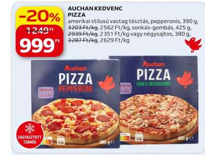 Auchan AUCHAN KEDVENC PIZZA