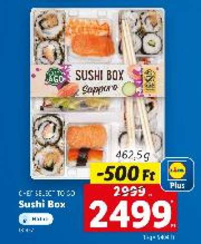 Chef Select To Go Sushi Box