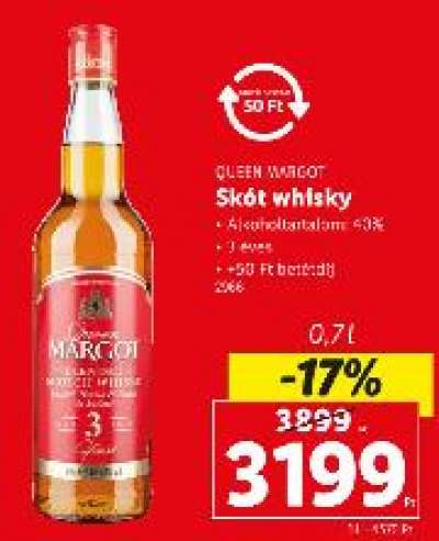 Queen Margot Skót whisky