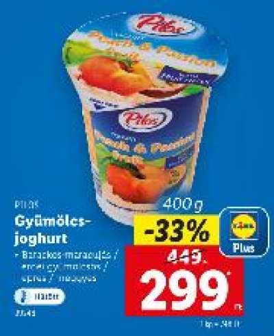 PILOS Gyümölcs-joghurt