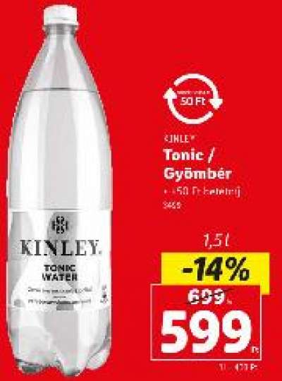 KINLEY Tonic / Gyömbér