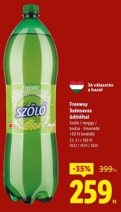 Freeway Szénsavas üdítőital